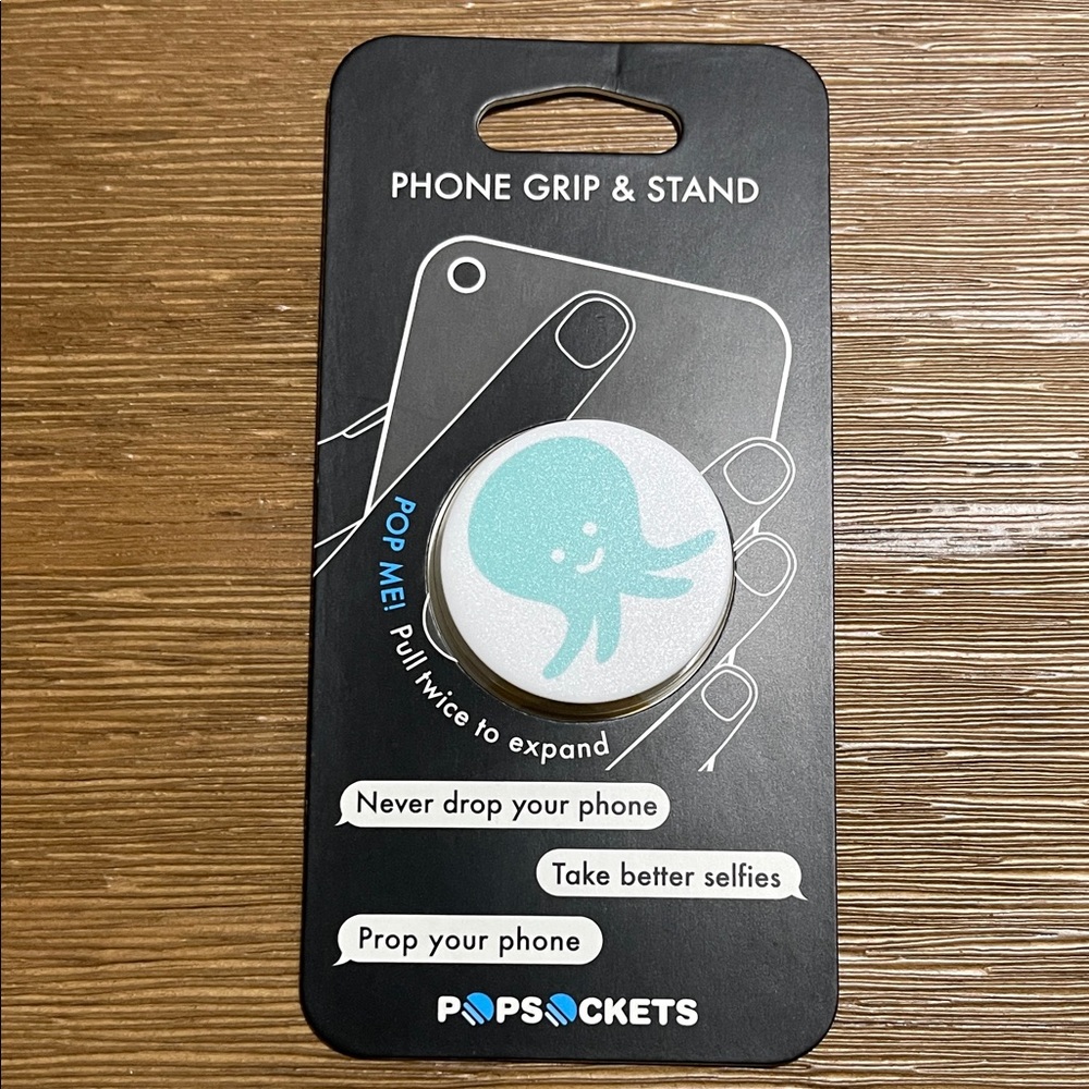 NWT PopSocket Grip & Stand - Aqua Octopus